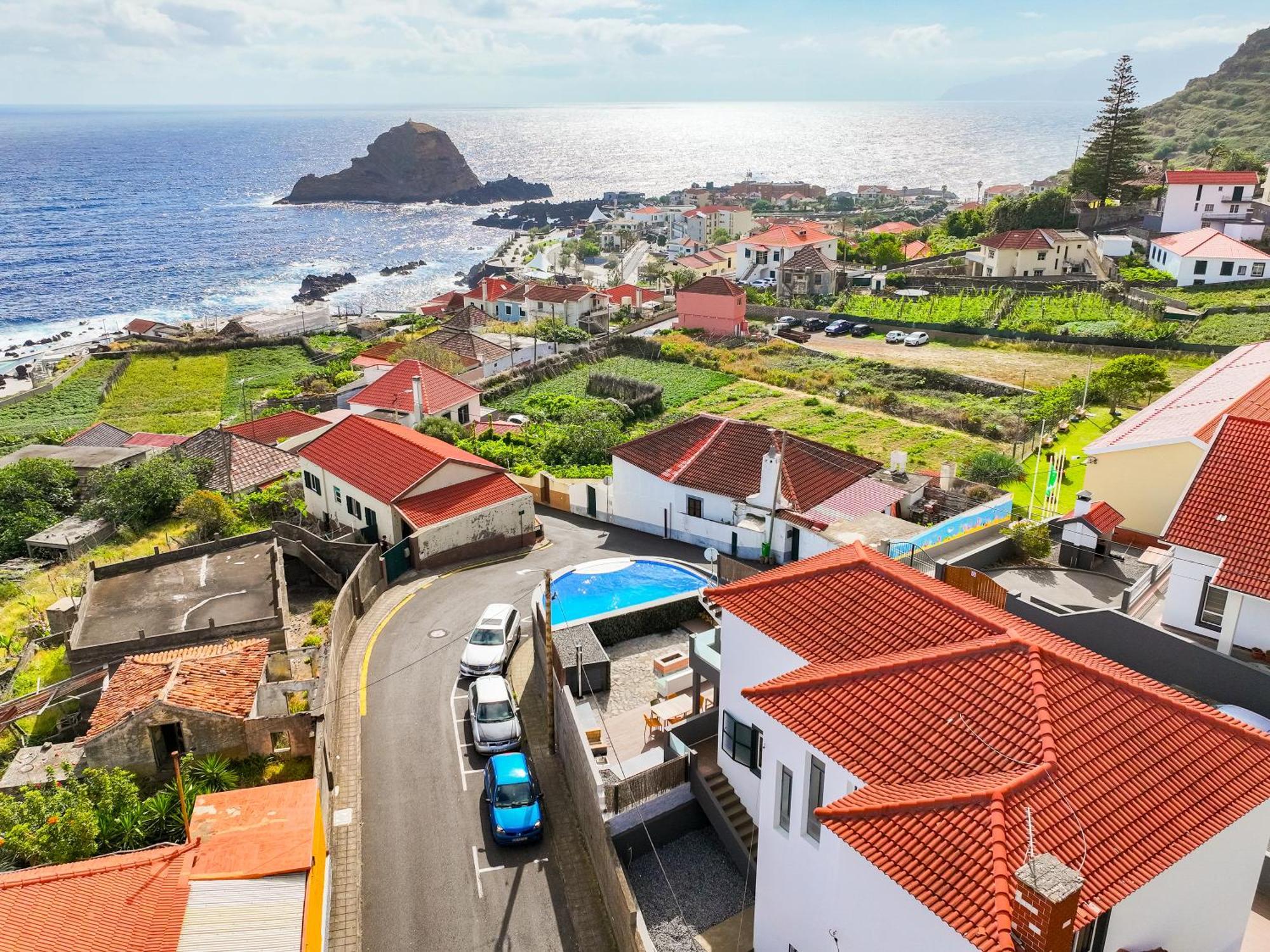 Lighthouse View- Pool Villa Porto Moniz Dış mekan fotoğraf
